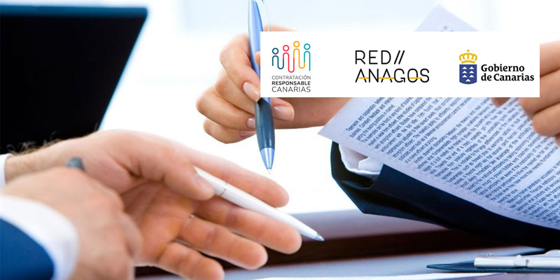 IV Jornadas de Contratación Pública Responsable. 19/11/2024. Jornada. Observatorio de Contratación Pública Responsable de Canarias. Red Anagos. Gobierno de Canarias